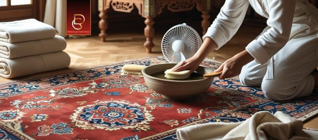تمیز کردن فرش