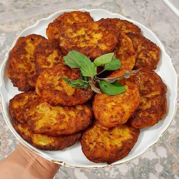 کوکو سیب زمینی پیازچه
