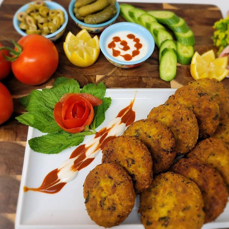 کوکو تن ماهی و سیب زمینی