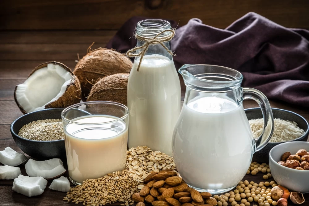 نوشیدنی غیر لبنی چیست؟ ۵ جایگزین شیر و فایده های آن!