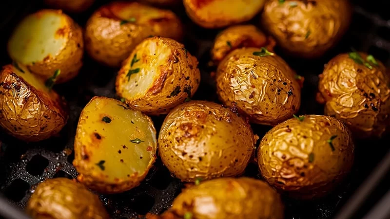 طرز تهیه سیب زمینی در هوا پز: ۶ راز تُردی و طعم رستورانی