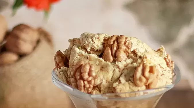 طرز تهیه حلوا گردویی