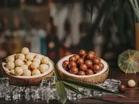 آموزش کامل تهیه دراژه شکلاتی مغزدار خانگی