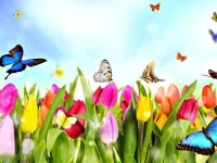 شعر کودکانه فوق العاده احساسی بنام رقص باد، خنده ی گل