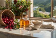 اهمیت زرشک برای پوست: گنجینه ای سرخ برای شفافیت، جوانی و درمان آکنه