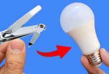 تعمیر سریع لامپ LED سوخته با فویل آلومینیومی