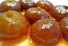 طرز تهیه مربای انجیر عسلی و مجلسی (شفاف، مثل لوکوم و بدون له شدن)