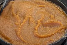 طرز تهیه حلوای ایرمیک خانگی با بافت گهواره ای و یکدست