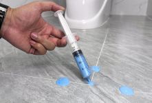تعمیر کاشی و سرامیک شل شده بدون کندن و کثیف کاری