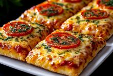 طرز تهیه پیتزا مخلوط سریع و ارزان با سیب زمینی و شیر