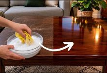 برق انداختن در، کمد و کابینت های چوبی بدون خرید واکس های گران قیمت