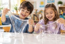 تاثیر شگفت انگیز اسلایم و ژل بازی بر رشد حسی و خلاقیت کودک