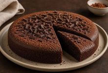 کیک شکلاتی رژیمی با موز؛ خوشمزه و سالم بدون یک قطره روغن