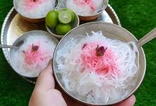 طرز تهیه فالوده شیرازی بدون رشته آماده؛ مثل بازاری