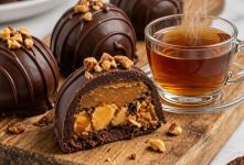 طرز تهیه ترافل های خوشمزه با بیسکویت / یک دسر آسان اما مجلسی