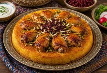 طرز تهیه ته چین بال مرغ؛ طعمی متفاوت از ته چین های همیشگی!