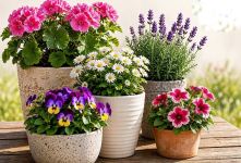 چه گلی در گلدان بکارم ؟ راهنمای انتخاب گل مناسب