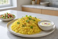 طرز تهیه پلو زردچوبه؛ یک غذای ساده و خوش رنگ