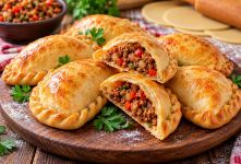 طرز تهیه خمیر امپانادا با آرد و کره؛ ترد و خوشمزه مثل پیراشکی های بازاری