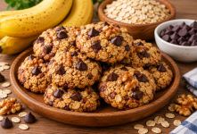 طرز تهیه کوکی رژیمی بدون شکر، روغن، تخم مرغ و فر؛ آسان و خوشمزه!