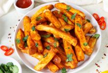 طرز تهیه سیب زمینی سرخ کرده هندی (آلو پری) خوشمزه و ترد