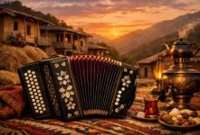 دانلود آهنگ های بی کلام آکاردئون آذری شاد و غمگین صوتی