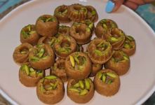 طرز تهیه شیرینی نخودچی بدون شکر و فر؛ دستور تهیه آسان و سالم