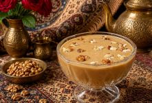 طرز تهیه حلوای کاپوچینو با آرد گندم؛ دسر متفاوت و خوش عطر با طعم کافی شاپی