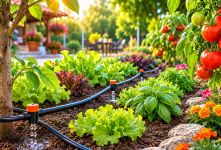 راهنمای کامل آبیاری قطره ای باغ و باغچه؛ روشی هوشمند برای صرفه جویی در آب و رشد بهتر گیاهان