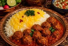 کوفته قلقلی با برنج و لپه؛ غذای خانگی خوشمزه، ساده و مجلسی