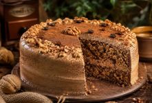 طرز تهیه کیک نسکافه و گردو؛ کیکی نرم، خوش عطر و کافی شاپی که همه عاشقش می شوند!