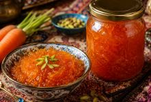 طرز تهیه مربا هویج با وانیل مرحله به مرحله؛ مربایی خوش رنگ، خوش عطر و مجلسی