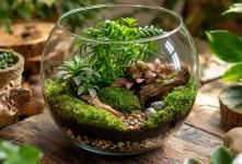 آموزش ساخت تراریوم؛ باغ شیشه ای کوچک و تماشایی در خانه