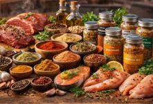 ادویه مخصوص مرغ و چاشنی های گوشت و ماهی را بشناسید؛ راز خوش عطر شدن غذاهای خانگی