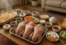 طرز تهیه کله پاچه خانگی خوشمزه و لعاب دار به روش طباخی؛ فوت وفن جاافتادن آب کله پاچه