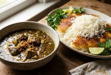 خورش کرفس ترش وشیرین؛ راز یک خورش جاافتاده، خوش عطر و مجلسی با طعمی متفاوت!