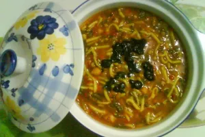 طرز تهیه آش ماکارونی خوشمزه و مقوی