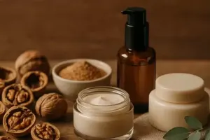 پوست گردو در لوازم آرایشی چه کاربردی دارد ؟