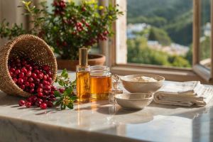 اهمیت زرشک برای پوست: گنجینه ای سرخ برای شفافیت، جوانی و درمان آکنه
