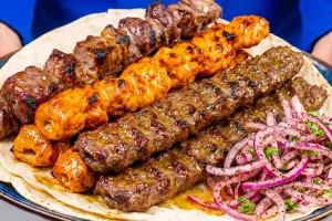 دستور پخت ساده کباب آبدار با کباب پز برقی ، زغالی و گازی