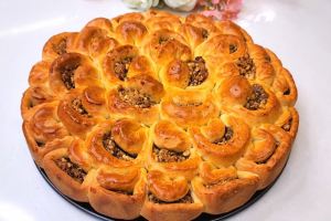 آموزش کامل تهیه کیک گوشت و سبزیجات خانگی خوشمزه