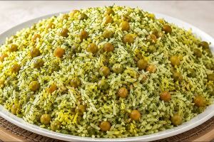 طرز تهیه شوید پلو با نخود و زیره یک پلوی سنتی مقوی و خوشمزه