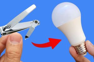 تعمیر سریع لامپ LED سوخته با فویل آلومینیومی