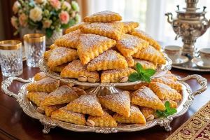 طرز تهیه شیرینی ماستی فوری در ۲۰ دقیقه برای چای عصرانه