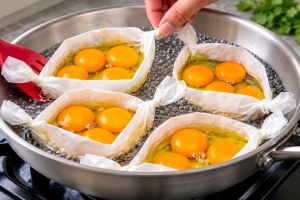 دیگه تخم مرغ سرخ نکنید! طرز تهیه املت و تخم مرغ رستورانی