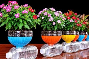 ترفند بازیافت خلاقانه برای آبیاری خودکار گیاهان آپارتمانی