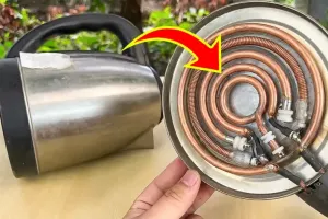 کتری برقی خراب را دور نریز؛ یک ترفند ساده برای تعمیر آن در خانه