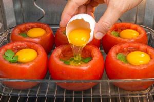 دو غذای جذاب و ساده با گوجه فرنگی و سیب زمینی
