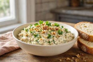 طرز تهیه سالاد مرغ و گردوی ارمنی؛ یه سالاد پرخاصیت و خوشمزه برای مهمونی ها