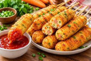 طرز تهیه تخم مرغ سیخی سوخاری؛ خوشمزه و اقتصادی